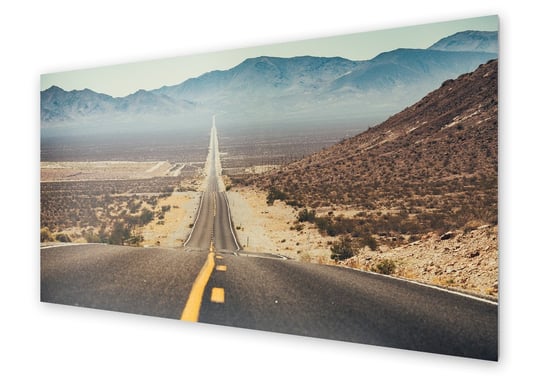 Panel kuchenny HOMEPRINT Droga przez pustynie 100x50 cm HOMEPRINT