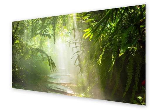 Panel kuchenny HOMEPRINT Dżungla w słoneczny dzień 100x50 cm HOMEPRINT