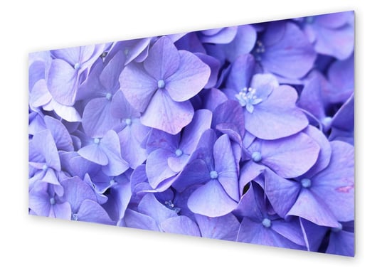 Panel kuchenny HOMEPRINT Fioletowe kwiaty 120x60 cm HOMEPRINT