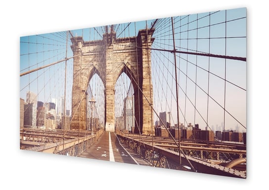 Panel kuchenny HOMEPRINT Fragment Brooklyn Bridge 125x50 cm HOMEPRINT