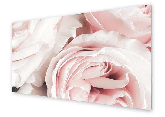 Panel kuchenny HOMEPRINT Fragment różowych róż 120x60 cm HOMEPRINT