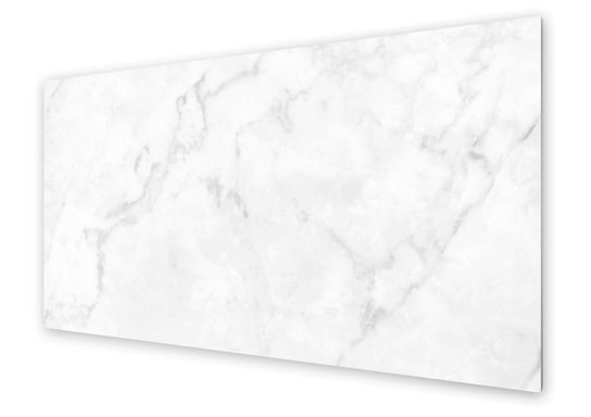 Panel kuchenny HOMEPRINT Klasyczny biały marmur 100x50 cm HOMEPRINT