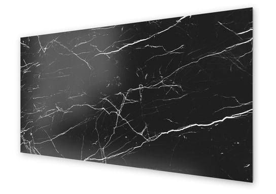 Panel kuchenny HOMEPRINT Klasyczny czarny marmur 100x50 cm HOMEPRINT