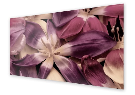 Panel kuchenny HOMEPRINT Kwiaty tulipanów 125x50 cm HOMEPRINT