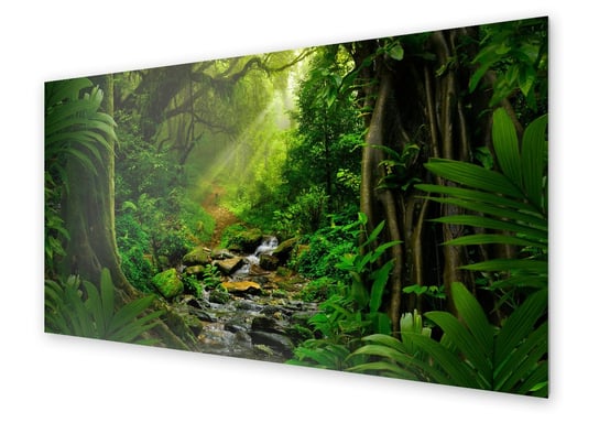 Panel kuchenny HOMEPRINT Magiczna dżungla 125x50 cm HOMEPRINT
