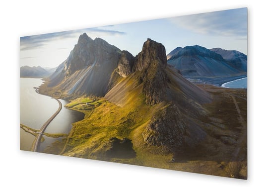 Panel kuchenny HOMEPRINT Magiczny widok na Islandie 140x70 cm HOMEPRINT