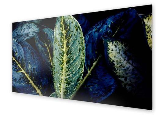 Panel kuchenny HOMEPRINT Makro liście 100x50 cm HOMEPRINT
