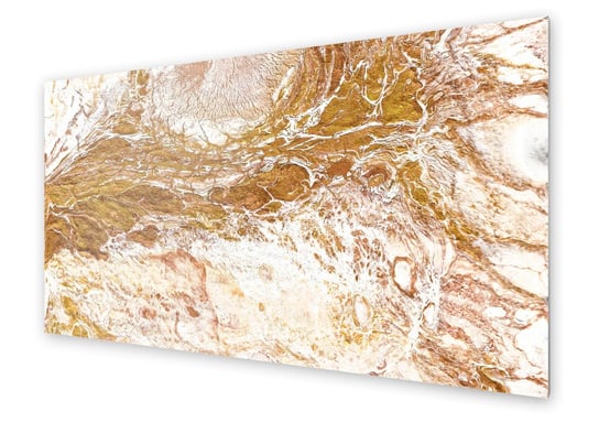 Panel kuchenny HOMEPRINT Marmur biało złoty 120x60 cm HOMEPRINT