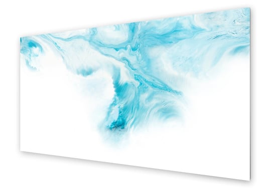 Panel kuchenny HOMEPRINT Marmur niebieska mgiełka 120x60 cm HOMEPRINT