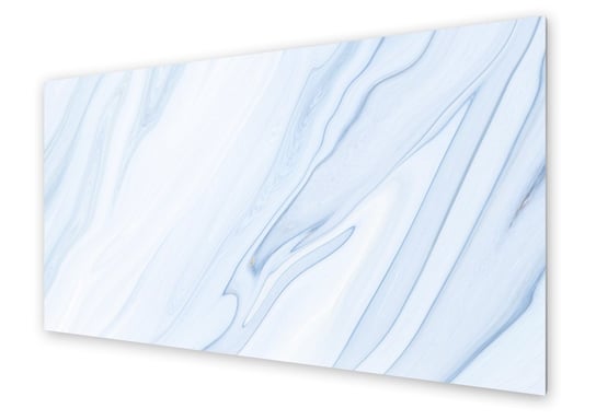 Panel kuchenny HOMEPRINT Marmur niebieski atrament 120x60 cm HOMEPRINT
