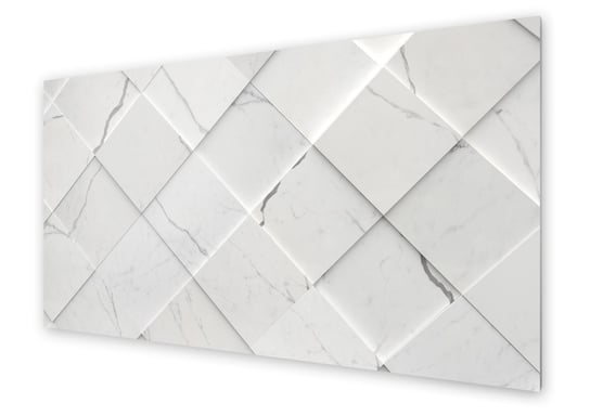 Panel kuchenny HOMEPRINT Marmurowe płytki 100x50 cm HOMEPRINT