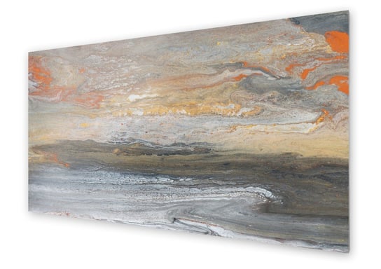 Panel kuchenny HOMEPRINT Marmurowy pejzaż 125x50 cm HOMEPRINT