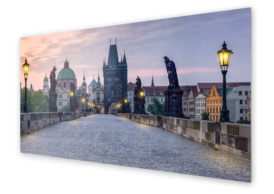 Panel kuchenny HOMEPRINT Most Karola w Pradze Czechy 125x50 cm HOMEPRINT