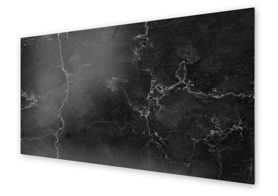 Panel kuchenny HOMEPRINT Naturalny czarny marmur 100x50 cm HOMEPRINT