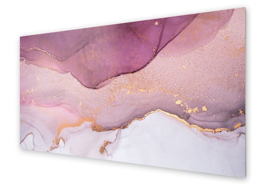 Panel kuchenny HOMEPRINT Odcienie różowego, marmur 100x50 cm HOMEPRINT