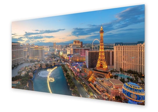 Panel kuchenny HOMEPRINT Panorama Las Vegas 120x60 cm HOMEPRINT