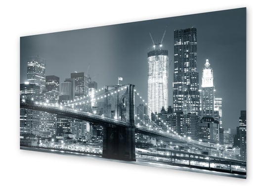 Panel kuchenny HOMEPRINT Panorama miasta New York 100x50 cm HOMEPRINT