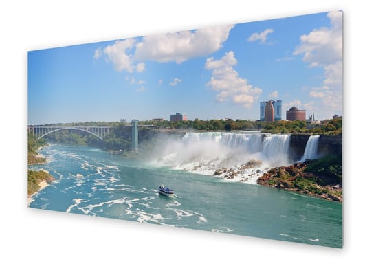 Panel kuchenny HOMEPRINT Panorama wodospadu Niagara 100x50 cm HOMEPRINT