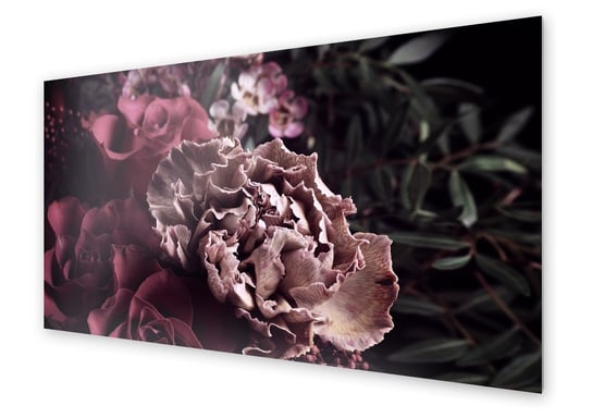 Panel kuchenny HOMEPRINT Piękny bukiet kwiatów 100x50 cm HOMEPRINT