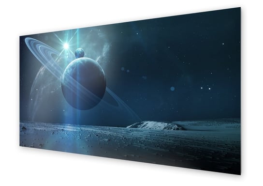 Panel kuchenny HOMEPRINT Planety w kosmosie 100x50 cm HOMEPRINT