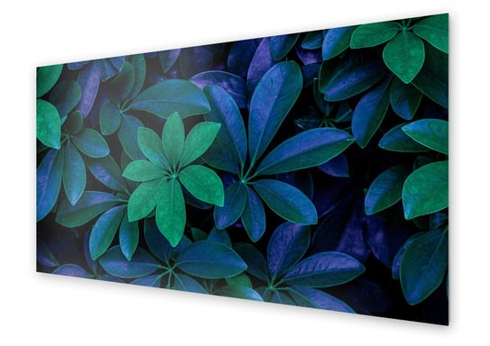 Panel kuchenny HOMEPRINT Różne odcienie zieleni 100x50 cm HOMEPRINT