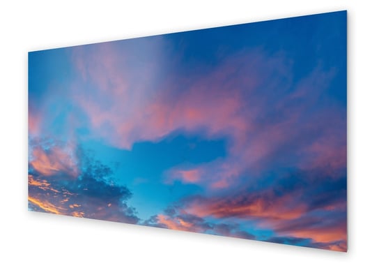 Panel kuchenny HOMEPRINT Różowe chmury na niebie 140x70 cm HOMEPRINT