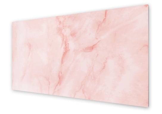 Panel kuchenny HOMEPRINT Różowy marmur dekoracyjny 140x70 cm HOMEPRINT