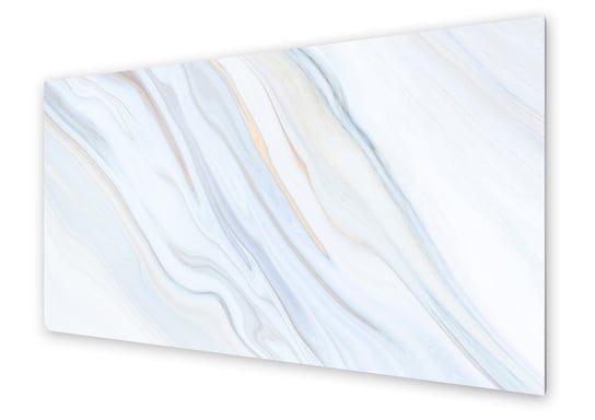 Panel kuchenny HOMEPRINT Subtelny jasny marmur 125x50 cm HOMEPRINT