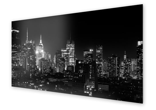 Panel kuchenny HOMEPRINT Światła Nowego Jorku 125x50 cm HOMEPRINT