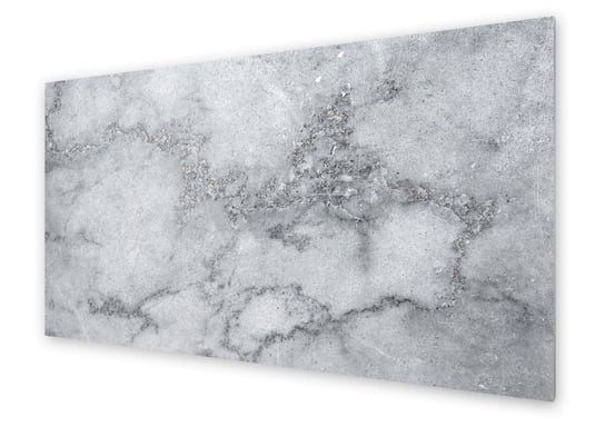 Panel kuchenny HOMEPRINT Szary marmur z przetarciami 140x70 cm HOMEPRINT