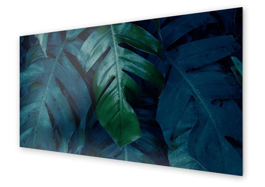 Panel kuchenny HOMEPRINT Tekstura liści tropikalnych 125x50 cm HOMEPRINT