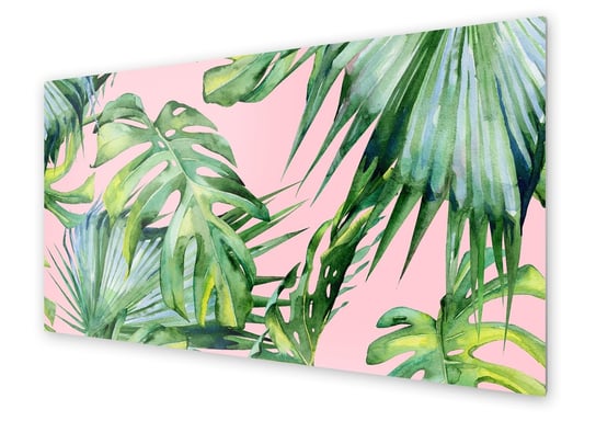 Panel kuchenny HOMEPRINT Tropikalna ilustracja 120x60 cm HOMEPRINT