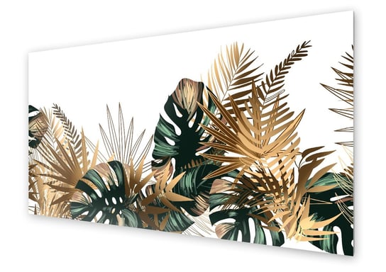 Panel kuchenny HOMEPRINT Tropikalne liście monstera 120x60 cm HOMEPRINT