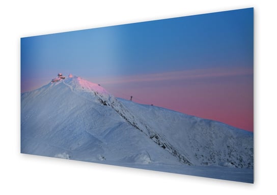 Panel kuchenny HOMEPRINT Widok na szczyt gór 120x60 cm HOMEPRINT