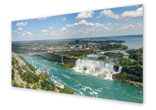Panel kuchenny HOMEPRINT Widok na wodospad Niagara 100x50 cm HOMEPRINT