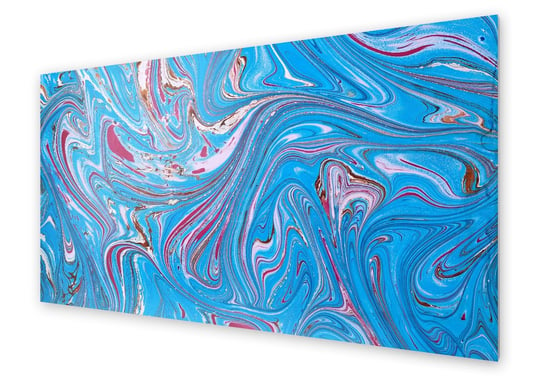 Panel kuchenny HOMEPRINT Wielobarwny marmur 120x60 cm HOMEPRINT