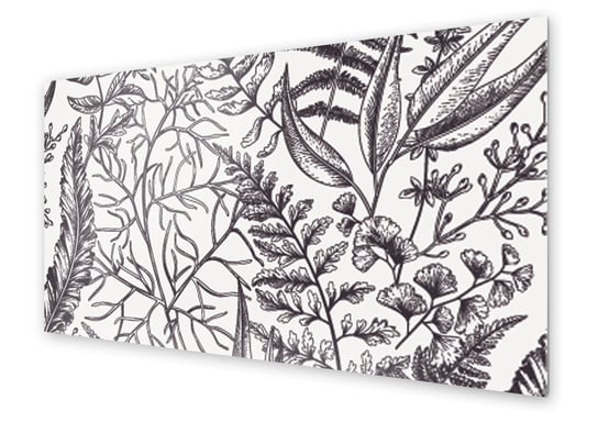 Panel kuchenny HOMEPRINT Wśród roślin 100x50 cm HOMEPRINT