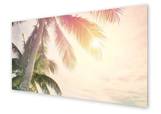 Panel kuchenny HOMEPRINT Zachód słońca w tropikach 100x50 cm HOMEPRINT