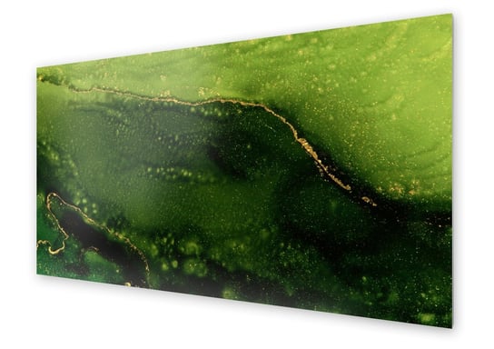Panel kuchenny HOMEPRINT Zielony kamień szlachetny 120x60 cm HOMEPRINT