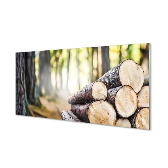Panel kuchenny ochrona Drewno natura las 120x60 cm Tulup