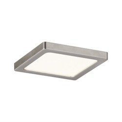 Panel LED Areo 80x80mm 5W 3000K 310lm IP23 nikiel PAULMANN