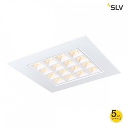 Panel LED PAVANO wbudowana 620x620mm 25W, 3300lm, 3000K, kwadratowa, biały Spotline SLV