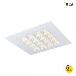 Panel LED PAVANO wbudowana 620x620mm 25W, 3550lm, 4000K, kwadratowa, biały Spotline SLV