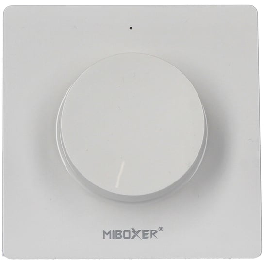 Panel MiLight 1strefa MONO w kolorze białym, ściemniacz, okrągły, naścienny  model K1 MiBoxer