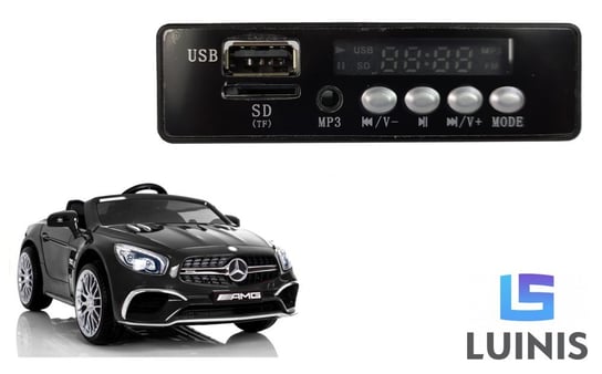 Panel muzyczny do auta Akumulator Mercedes SL65 XMX602 LEAN CARS