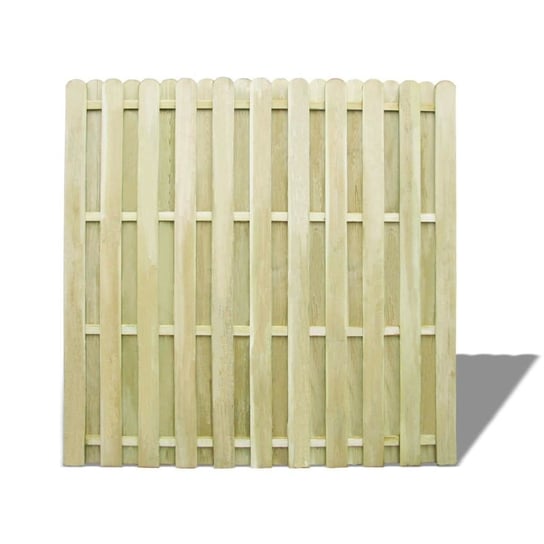 Panel ogrodzeniowy VIDAXL, brązowy, 180x180 cm vidaXL