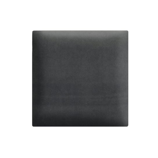 Panel ścienny 30 x 30 cm tapicerowany 3D Wezgłowie w kolorze ciemnoszarym POSTERGALERIA