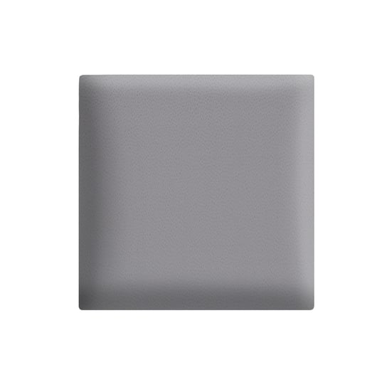 Panel ścienny 30 x 30 cm tapicerowany 3D Wezgłowie w kolorze srebrnym POSTERGALERIA