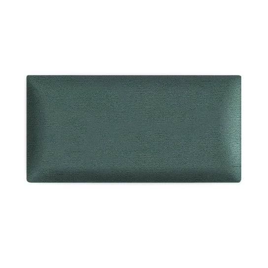 Panel ścienny 60 x 30 cm tapicerowany 3D Wezgłowie w kolorze zielono-niebieskim POSTERGALERIA