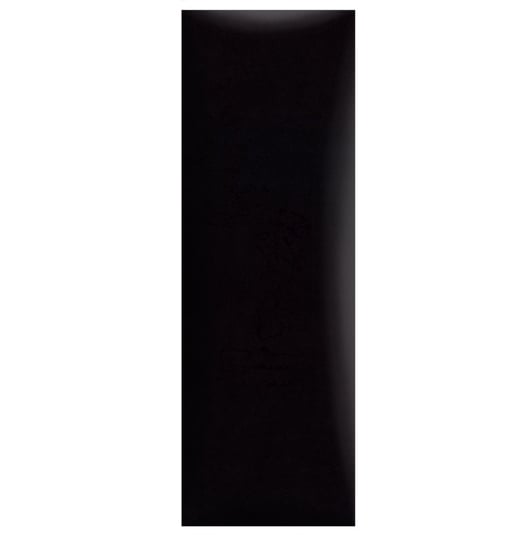 Panel ścienny 90 x 30 cm tapicerowany 3D Wezgłowie w kolorze czarnym POSTERGALERIA